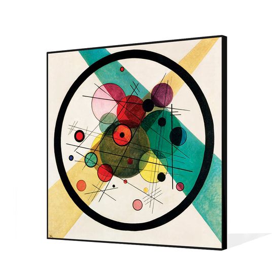 칸딘스키 - 원안의 원들 Circles in a Circle