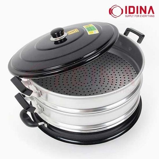 이디나 삼우 3단 찜솥 46cm 가마솥 찜기(W98D7E1)