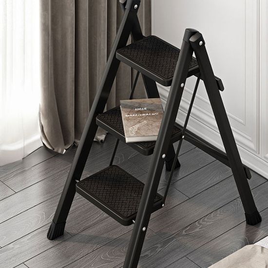 탄소강 접이식 3단 사다리 가정용 안전 작업대