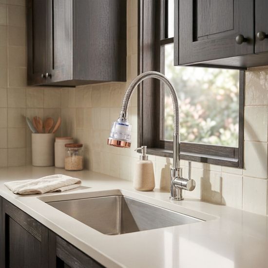 싱크대 주방 녹물제거필터 헤드 (코브라)