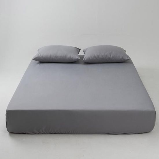 더블리 리썸 무봉제 홑겹 매트리스커버 Q 150x205