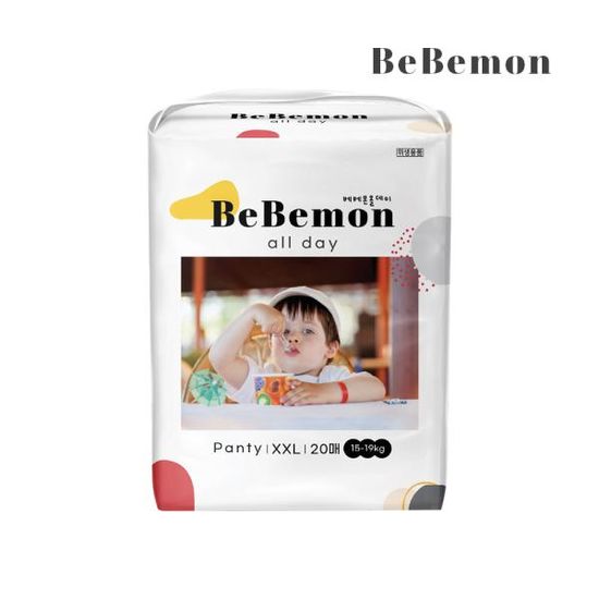 올데이 풀커버 팬티 기저귀 점보15~19kg 20매 X 1Pack