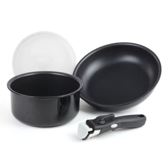[페르비타] 이지핸들 냄비&프라이팬 4종세트