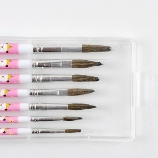 11784 붓+팔레트세트(FR)-핑크