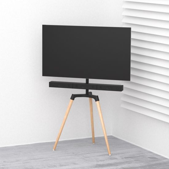 루나랩 이동식 원목 TV 티비 거치대 스탠드 T01