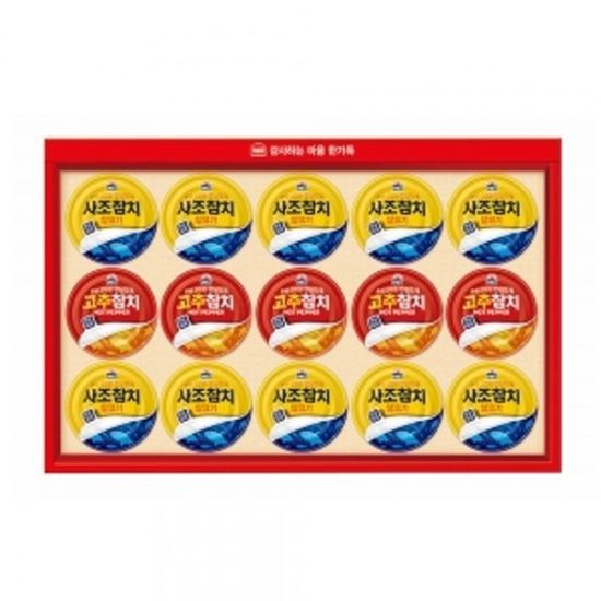 사조대림 해표 사조참치 종합4호 명절 선물세트[WDC08