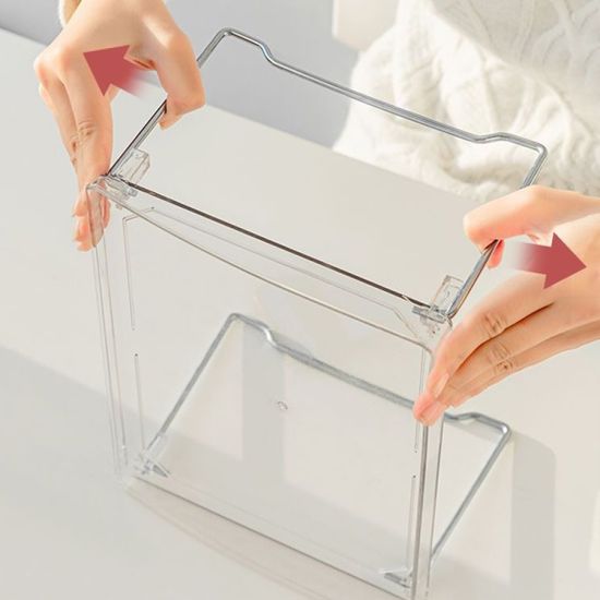 접이식 아크릴 수납함 화장품 수납 정리함