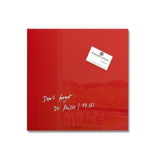 [Sigel] 30x30cm...특수 안전 유리의 인테리어 디자인보드-독일 지겔 마그네틱 글라스보드 GL159