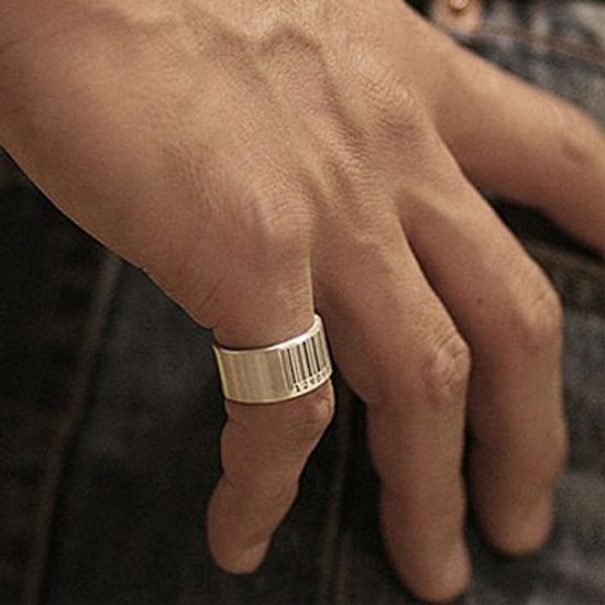 [수크] RS-011(바코드반지)