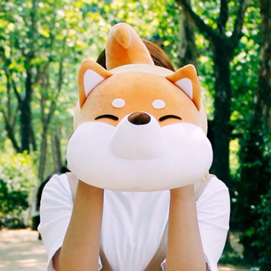 [모찌타운] 시바 강아지 바디필로우 대형모찌인형 L