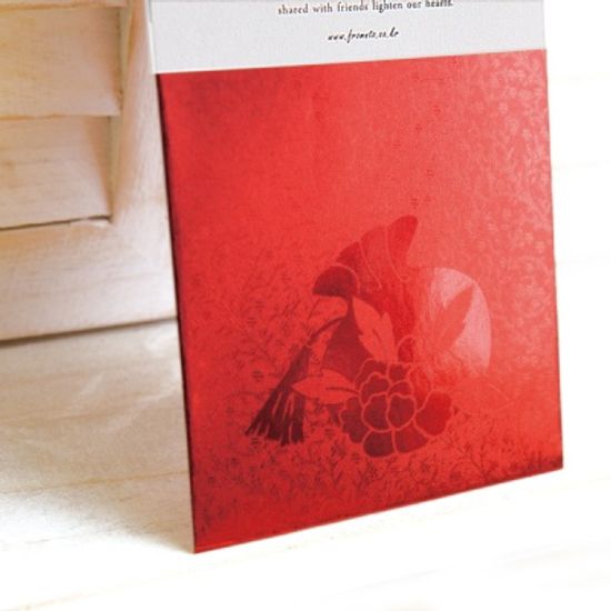 다홍 비단봉투 FB2021p-123 (3종 한세트 = 9장)