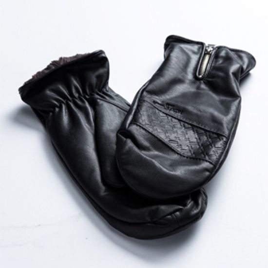 여성 벙어리 가죽장갑