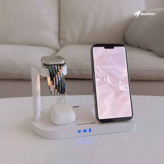 미니조명 5in1무선충전기 갤럭시워치 애플워치 충전기