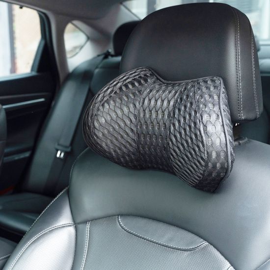 브론코 차량용 목쿠션 1+1 메쉬 U타입 자동차목베개