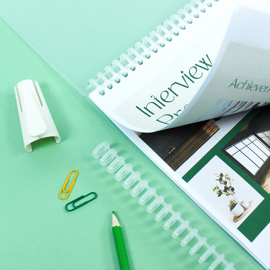 루즈링 전용지퍼 타공 제본표지 셀프제본 30공타공기