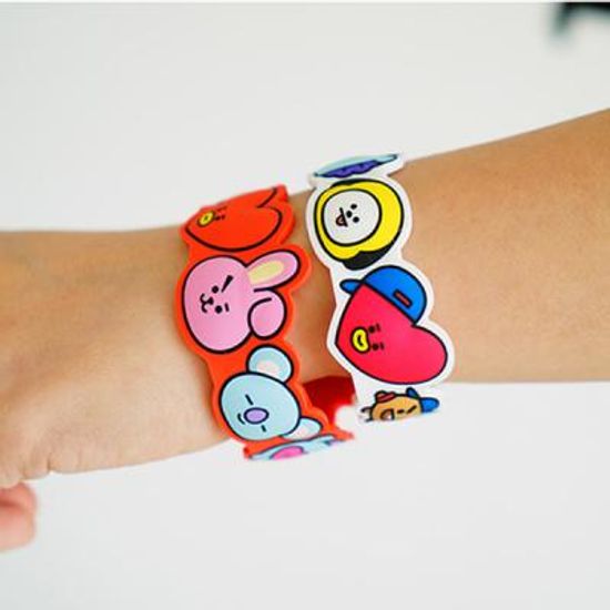BT21 캐릭터 팔찌 2입세트c08134*