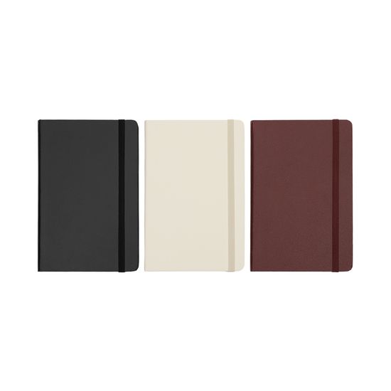 밴딩양장노트 레더센스 하드커버공책 줄노트