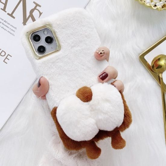 갤럭시 z플립4 z플립3 웰시코기 엉덩이 밍크 털케이스