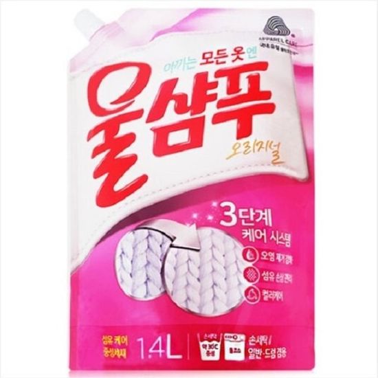 애경 울샴푸 오리지널 1.4L 리필(WE11507)