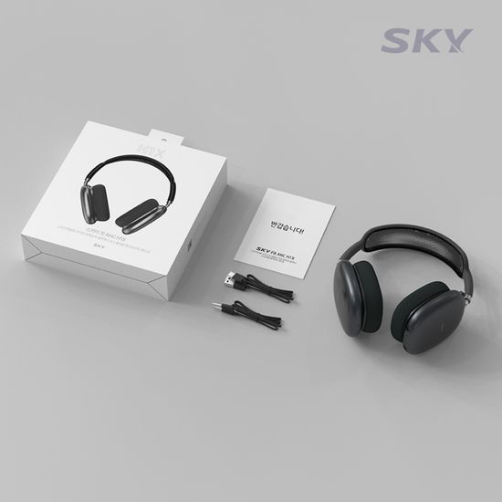 스카이 핏 H1X 노이즈캔슬링 멀티포인트 무선 헤드폰