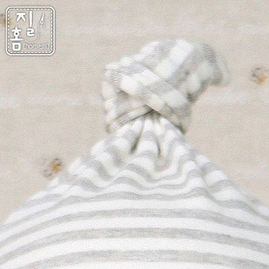 [DIY]오트밀 매듭비니모자 만들기