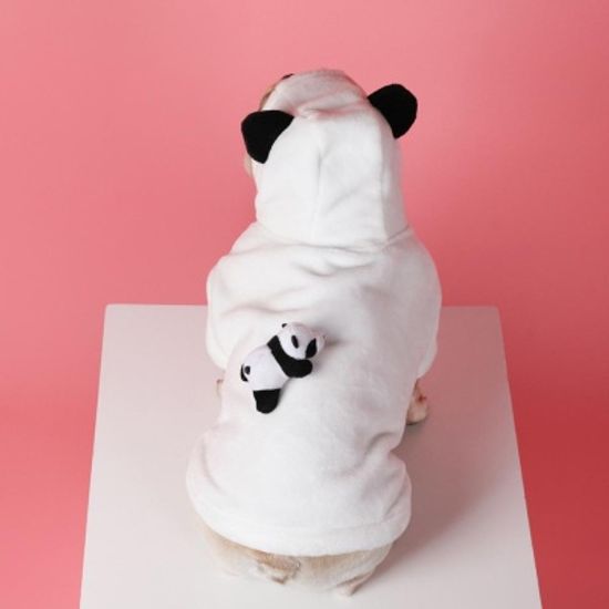 반려동물 강아지 옷 귀여운 팬더 후드티 애견 의류