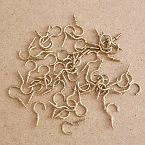 고리 나사못(30p)/원형 고리나사 목공용나사 피스못