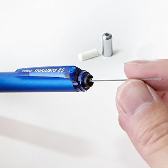 제브라 심이 부러지지 않는 샤프펜슬-델가드 0.5mm