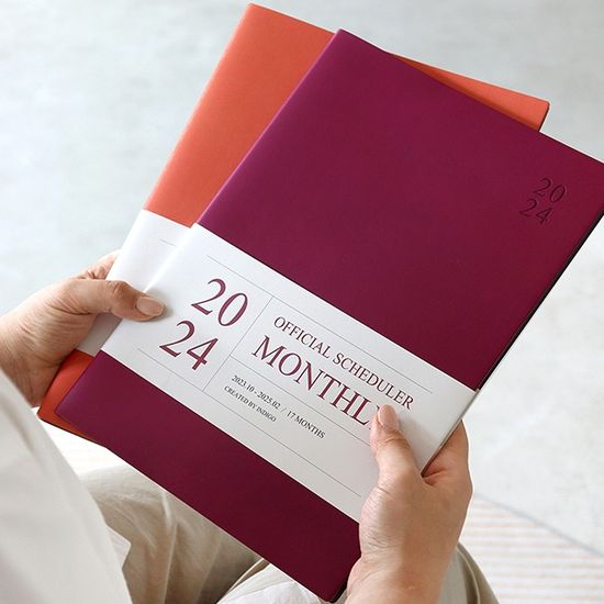 2024 오피셜 빅 먼슬리 스케줄러 (날짜형 A4 월간)