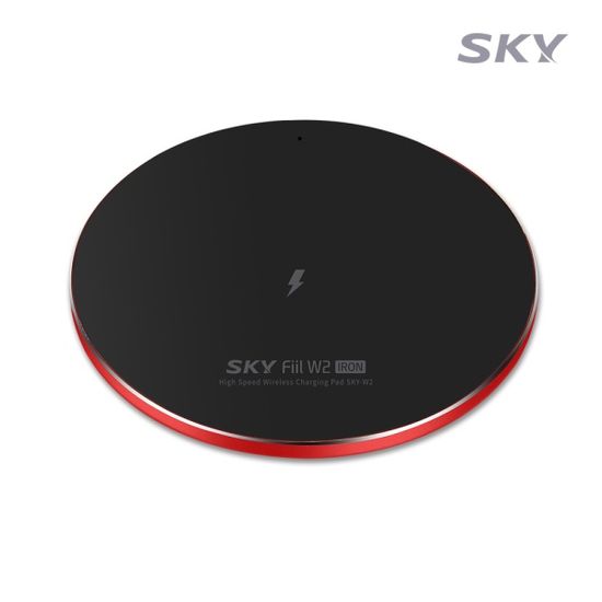 스카이 필 W2 아이언 메탈 무선충전기 패드 SKY-W2