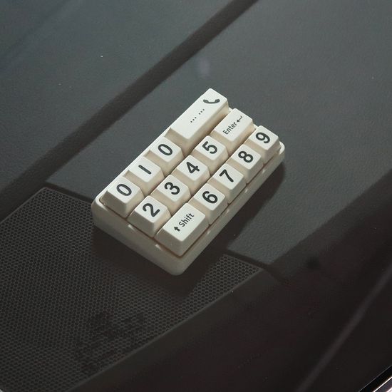기계식 키보드 주차번호판