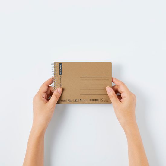 마루망스파이럴10주년A6 가로노트 6.5mm