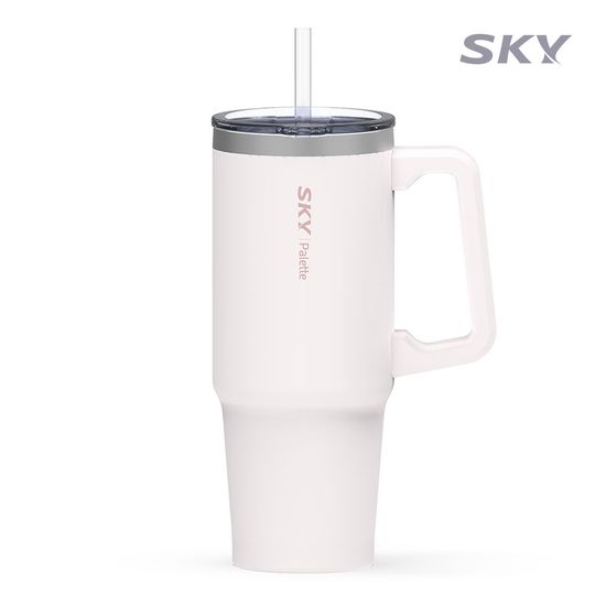 [1+1] 스카이 데일리 텀블러 900ML+ 빨대 보온 보냉