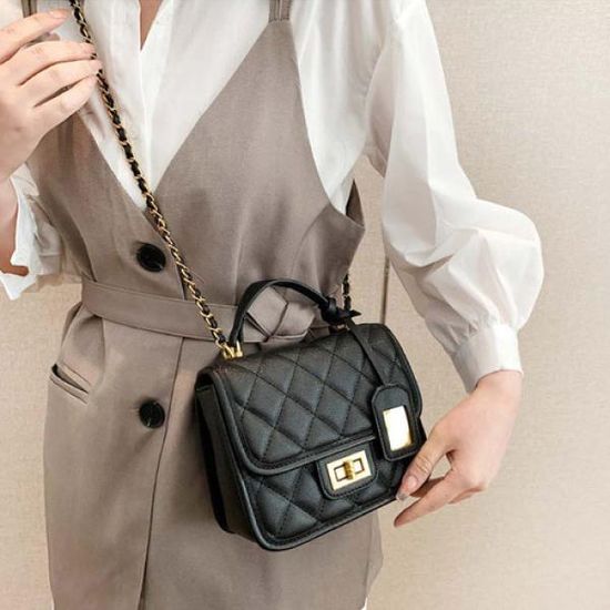 보인 퀼팅 크로스백여자여성학생직장인