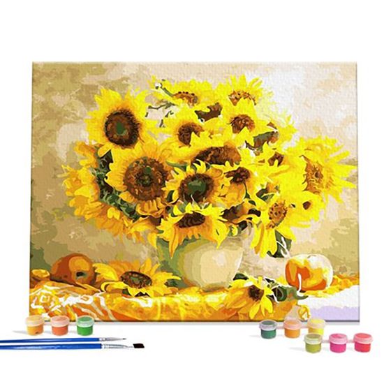 DIY 명화 그림그리기 세트 해바라기 베이스 40x50
