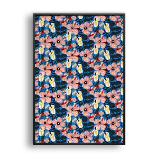 Blue dance / 일러스트 액자