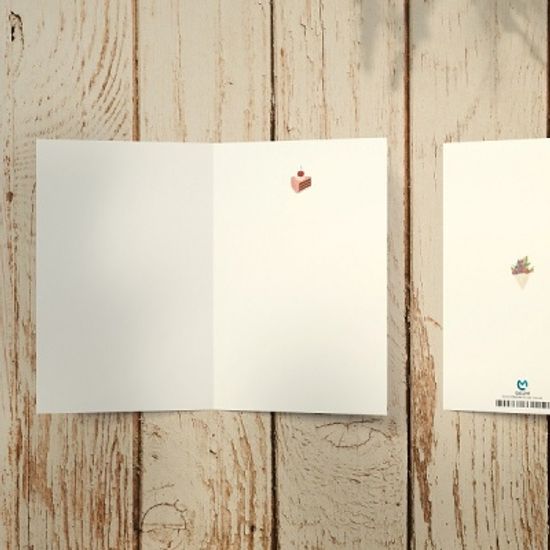 생일카드 Happy birthday ( 연인 ) 캘리그라피 카드