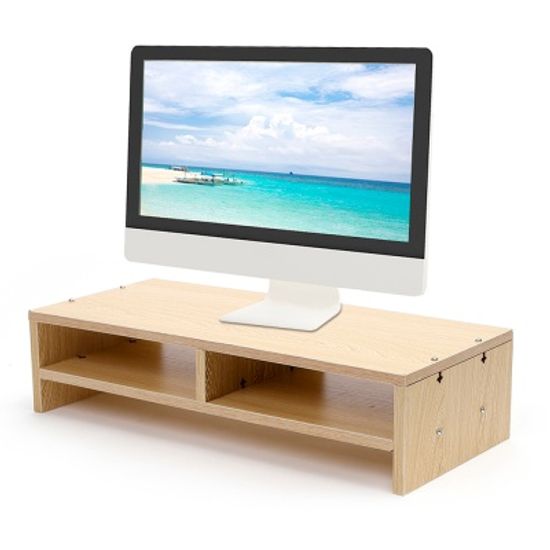 필오피스 모니터받침대 DM03/데스크 정리 모니터선반