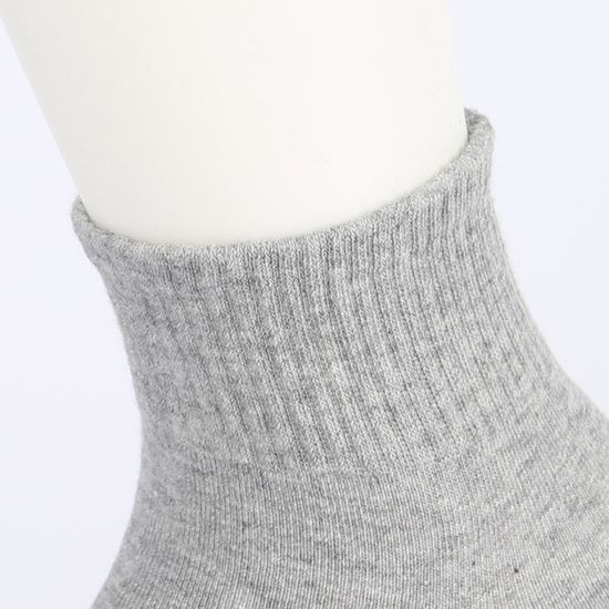 [쿠비카]무지 스포티 단목 여성양말 5족 세트 CW-S250