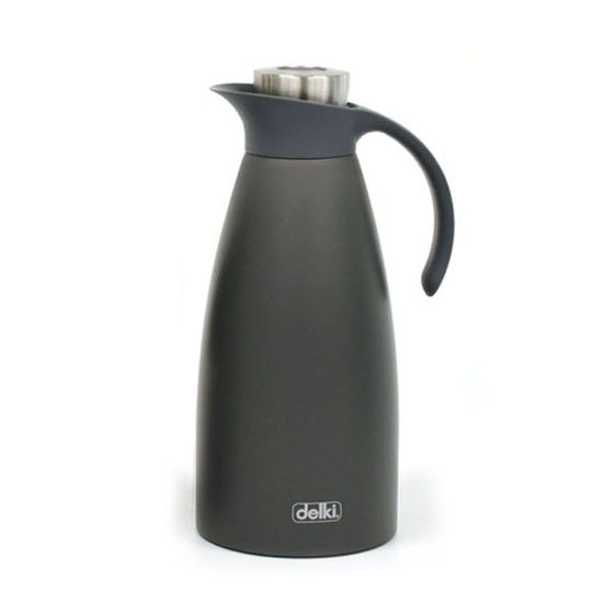 원터치 이중 진공 보온 보냉 주전자 서빙 물병 1.5L[W