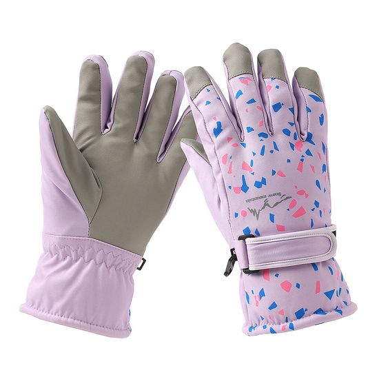 팔레트 방한 터치 스키장갑 여성 스포츠 보드 장갑