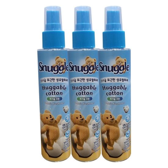 스너글 섬유탈취제(허거볼 코튼)150ml-3개(WD31B7D)