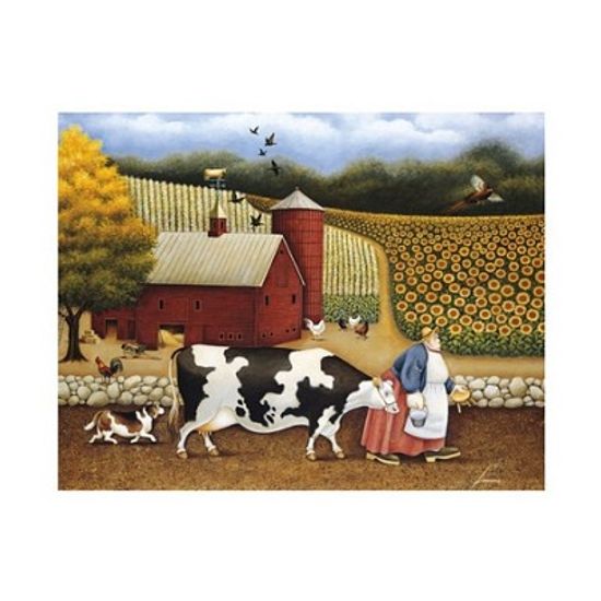 일러스트카드-Aunt Sadies Farm