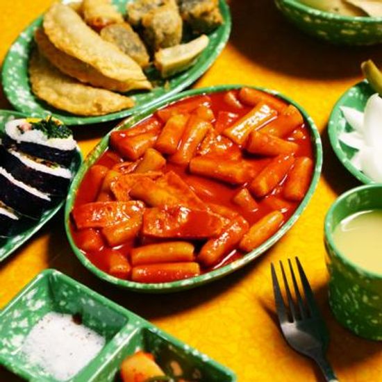 추억의 떡볶이 접시 레트로 옛날 그릇 18종