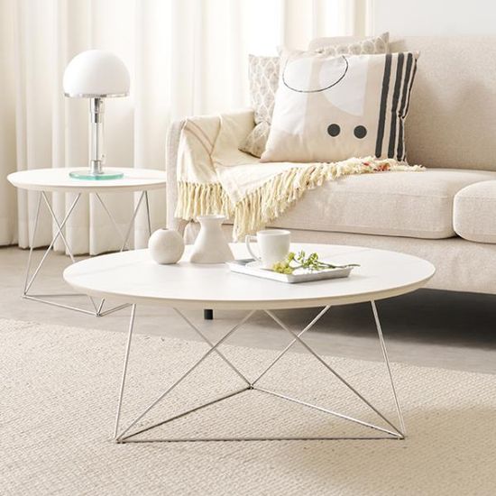 크루 800 원형 세라믹 거실테이블 탁자 쇼파 좌탁