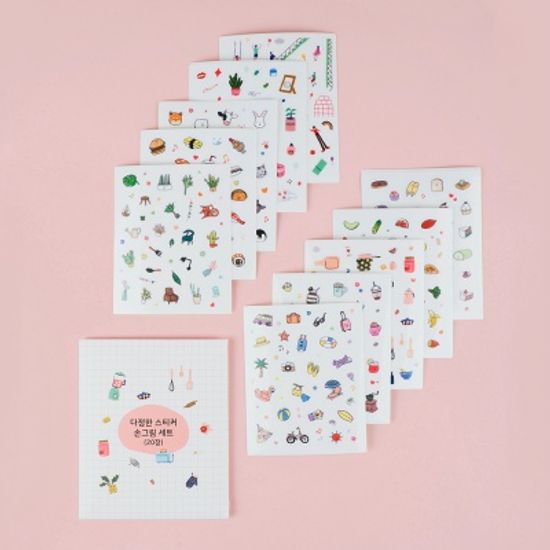 다정한스티커 세트(20장)