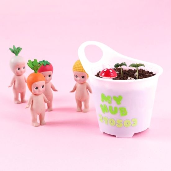 크레파스 알파벳 숫자 스티커 12가지 컬러 세트