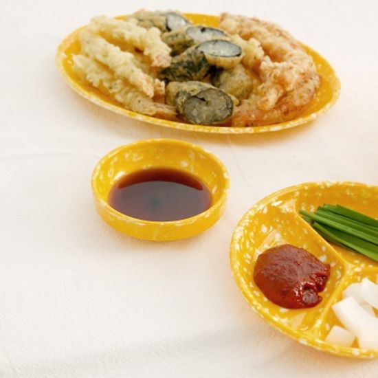 레트로 옛날 멜라민 포장마차접시 병아리 종지
