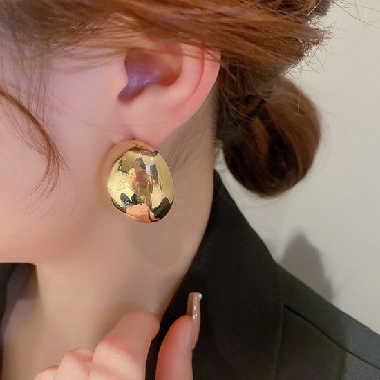 신상 골드 실버 빅사이즈 원터치 귀걸이 드롭 925실버