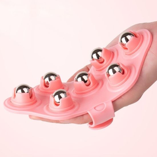 림프 절 마사지 볼 괄사 롤링 순환 승모근 겨드랑이[W